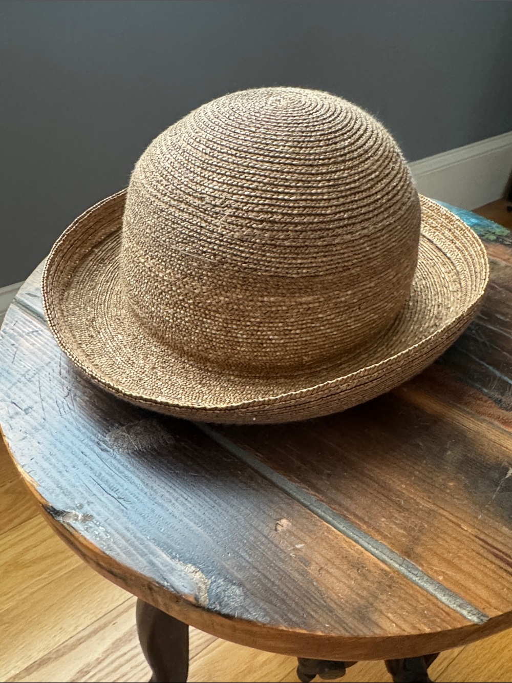 Peter Beaton Nantucket Woven Straw Children’s Hat - Natural - Picture 4 of 4